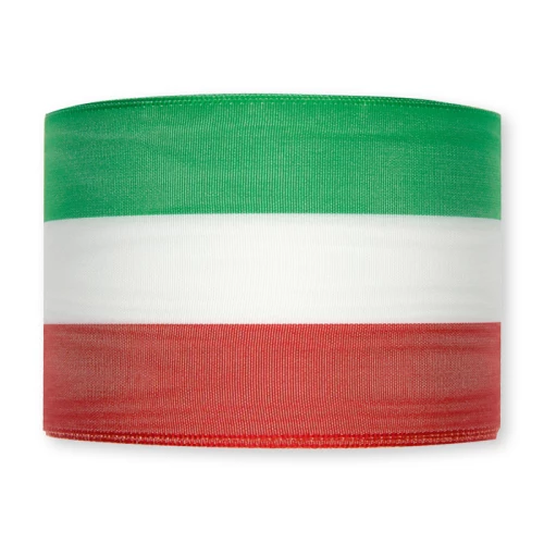 Trauerband rot-weiss-grün (IT)