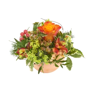Gesteck 'blumiges Küsschen'