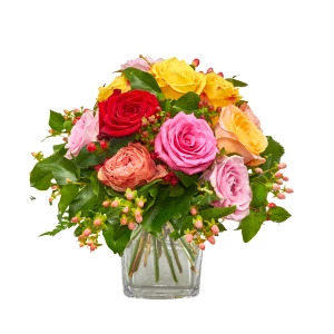 Strauss 'Rosenzauber' inkl. Roten Rosen