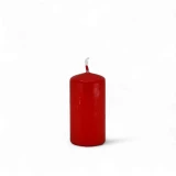 Stumpenkerze 'Rubin'