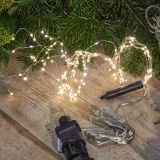 230V-Lichterkette Micro LED 'Bündel'