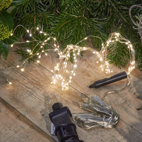 230V-Lichterkette Micro LED 'Bündel'