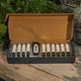 Batterie-Baumkerze 10cm weiss