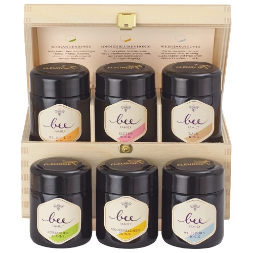 Honig Geschenk-Set 'Bee-Family'