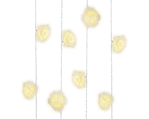LED-Lichterkette 'Rosenkette' innen