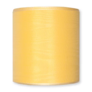Trauerband 'Moiré' dusky yellow mit Goldrand