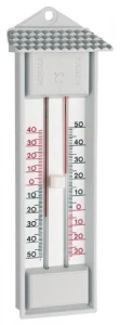 Thermometer Maxima-Minima grau