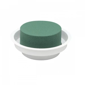 Steckschaum-Schale 'Oasis' Junior Complet weiss