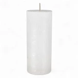 Kerze Rustic 'Weiss' d70mm