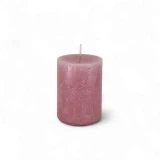 Kerze Rustic 'Antikrosa' d60mm