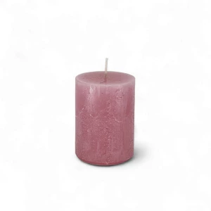 Kerze Rustic 'Antikrosa' d60mm