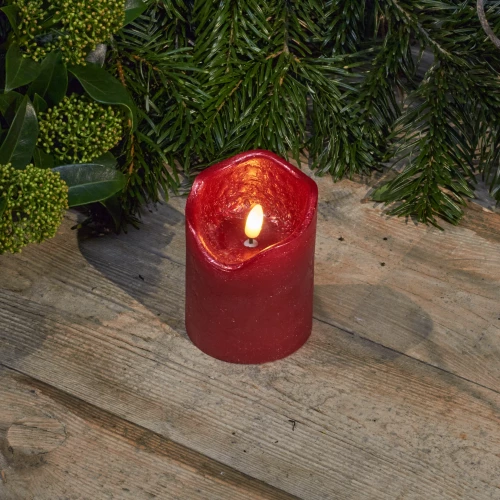 Wachskerze 'Led' mit Timer