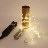 230V-Lichterkette 'Warmweiss'