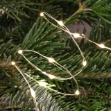 230V-Lichterkette 'Warmweiss'