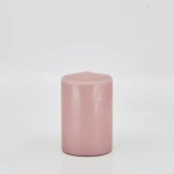 Kerze Naturwachs 'Antikrosa' d60mm
