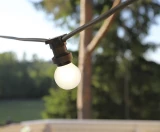 LED Party-Lichterkette E27 warmweiss