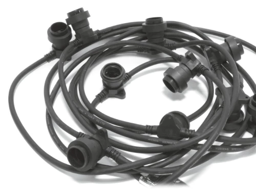 LED Party-Lichterkette E27 warmweiss
