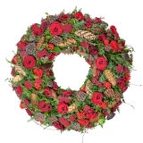 Winterkranz rot