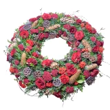 Winterkranz rot