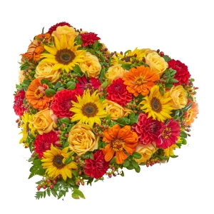 Herz 'Sonnenblumen'