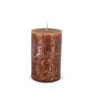 Kerze Rustic 'Marone' d70mm