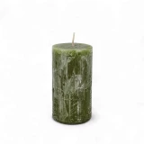 Kerze Rustic 'Olive' d60mm