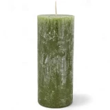 Kerze Rustic 'Olive' d70mm