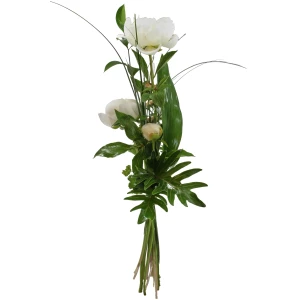 Einzelblüte 'Pfingstrose' garniert