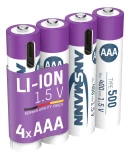 Li-Ion-Akku 'AAA' 500mAh USB-C
