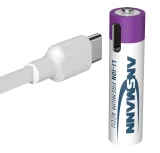 Li-Ion-Akku 'AAA' 500mAh USB-C