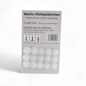 Wachsklebeplättchen