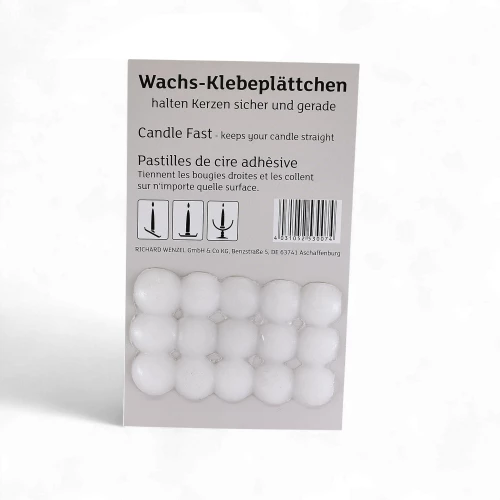 Wachsklebeplättchen