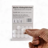 Wachsklebeplättchen