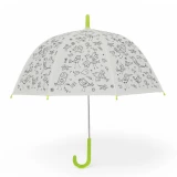 Regenschirm zum Ausmalen
