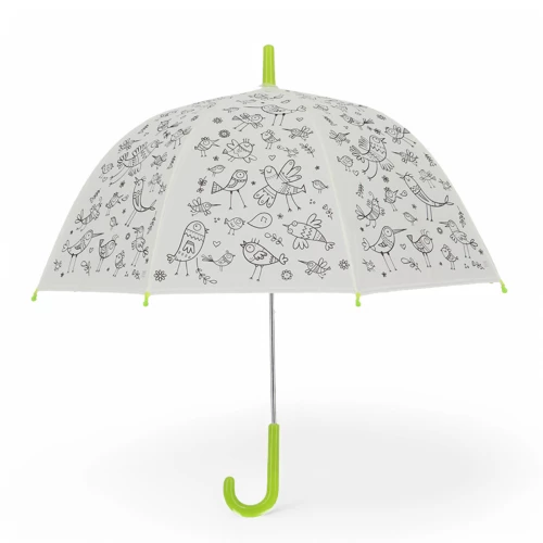 Regenschirm zum Ausmalen