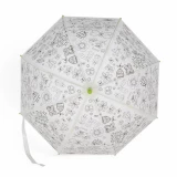 Regenschirm zum Ausmalen
