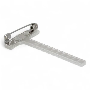Anstecknadel Reverse 'transparent'