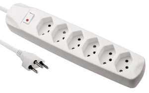 Steckdosenleiste '6xT13 quer'