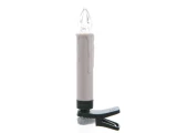 Batterie-Baumkerze 10cm weiss