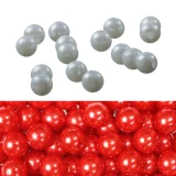 Perlen rot