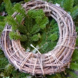 Clematisranken als Ring