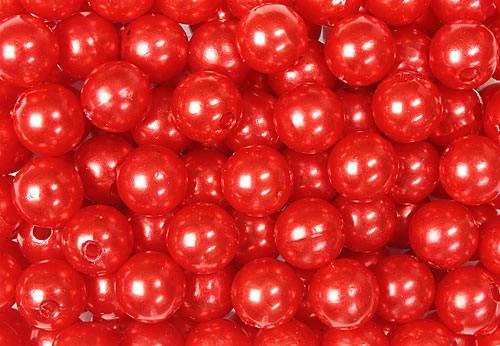 Perlen rot