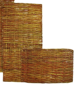 Weidenmatte "auf Metallgestell"