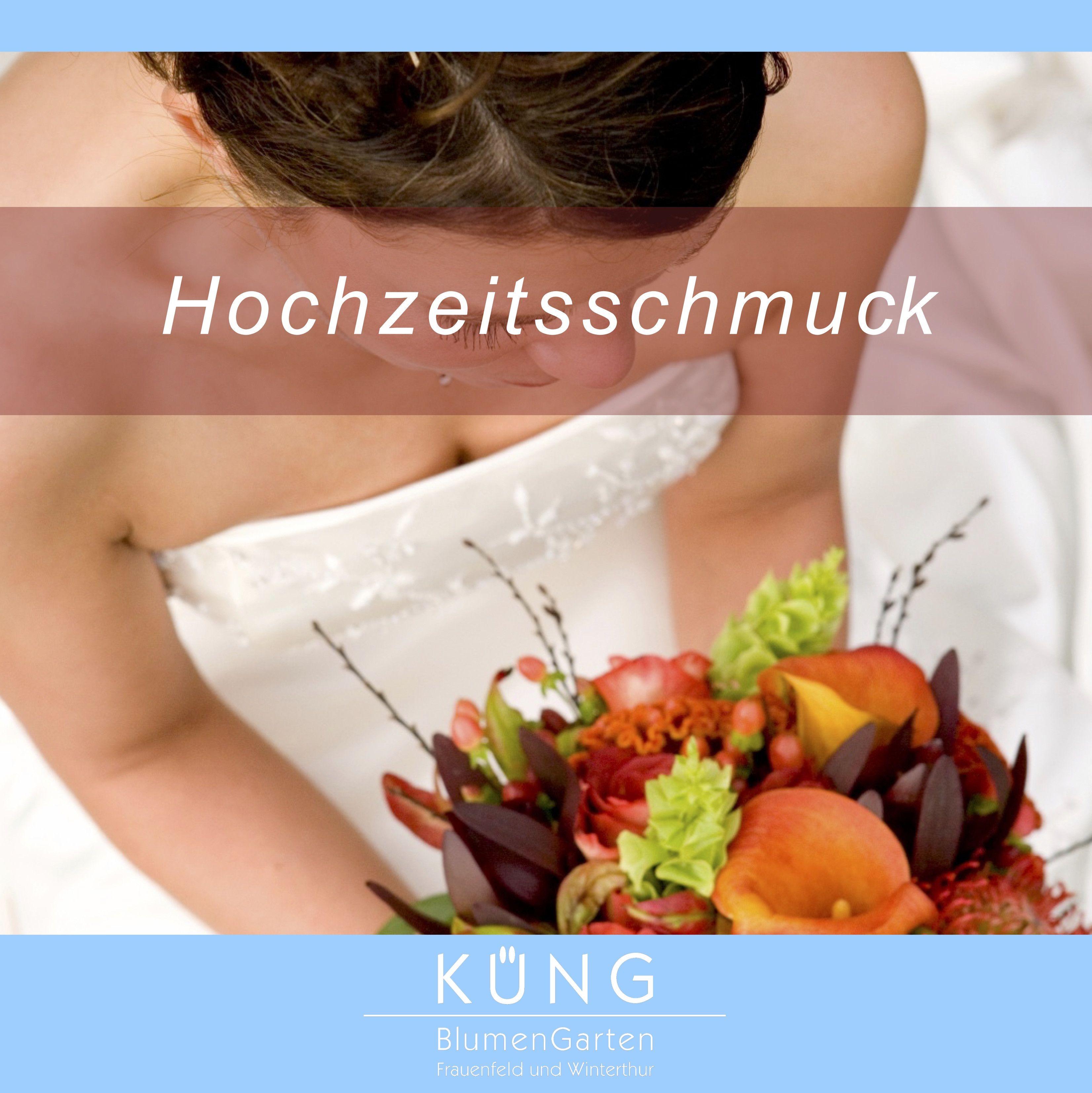 Broschuere - Hochzeitsfloristik Kueng